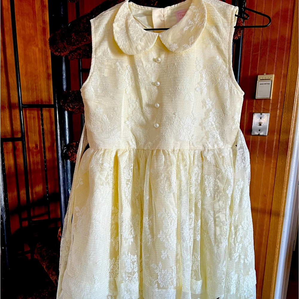 Like new lace dress.